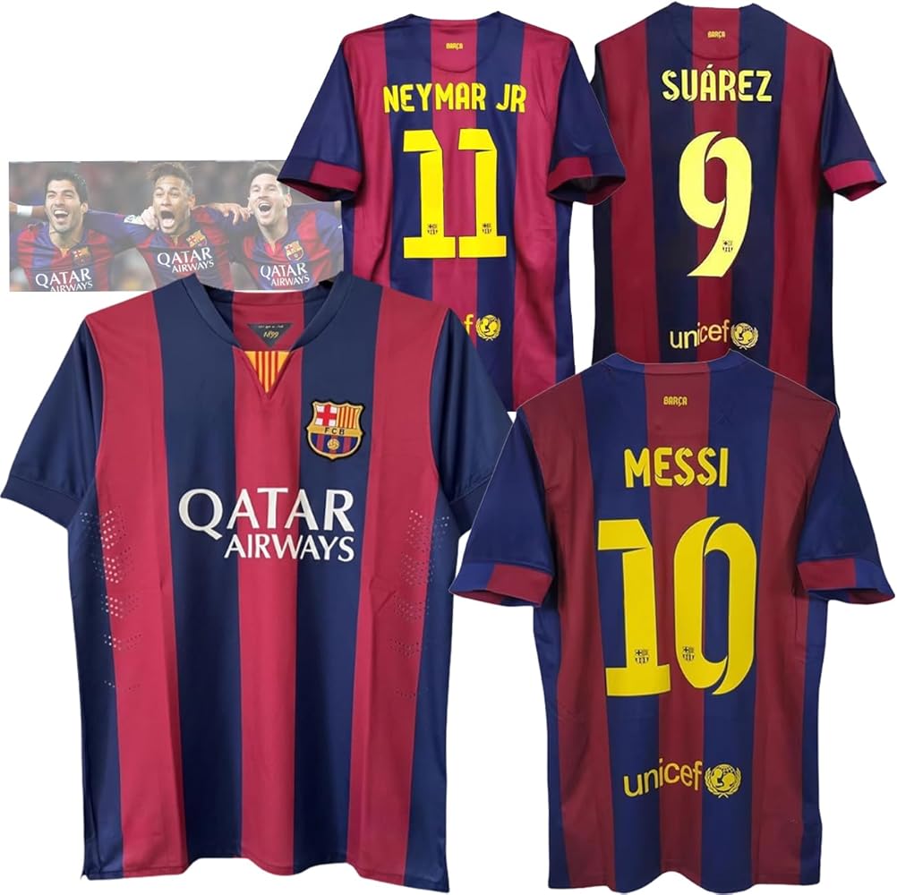 Amazon.co.jp: [XUPENG] メッシ ネイマール スアレス